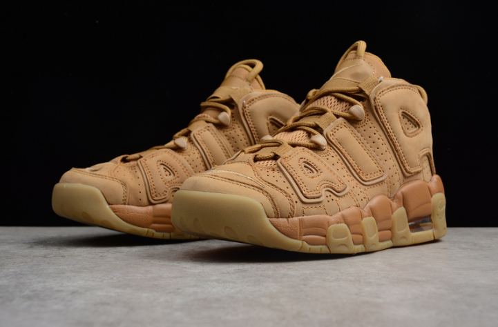 Nike Air More Uptempo SE GS Flax Gum - Click Image to Close